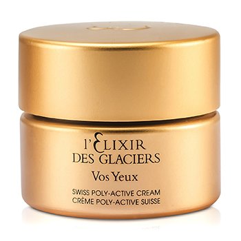 Elixir des Glaciers Vos Yeux Swiss Poly-Active Eye Regenerating Cream - Crema Regeneradora Ojos ( Embalaje Nuevo )