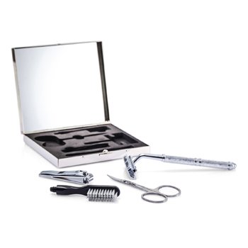 Razor MD Kit The Well Mannered Groom: Máquina de Afeitar + Tijera de Arreglo Personal + Corta Uñas + Cepillo + Caja