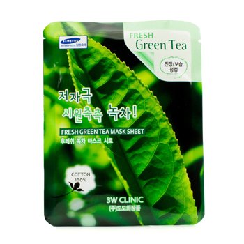 Hoja de Mascarilla - Fresh Green Tea