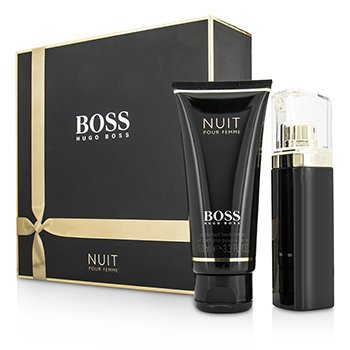 Boss Nuit Pour Femme Coffret: Eau De Parfum Spray 50ml/1.6oz + Body Lotion 100ml/3.3oz