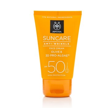 Crema Facial Cuidado Solar Anti-Arrugas SPF 50