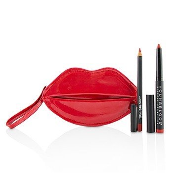 Kit CaliLipLove - Rodeo Red & Truly Red