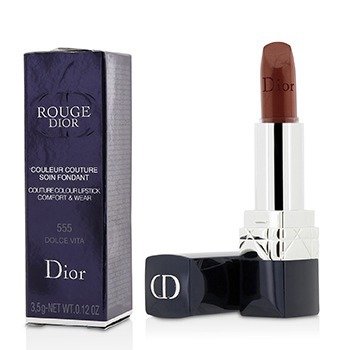 Rouge Dior Couture Colour Comfort & Wear Pintalabios - # 555 Dolce Vita (Caja Ligeramente Dañada)