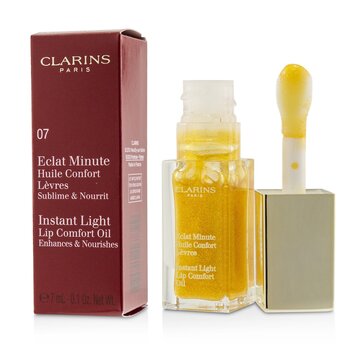 Eclat Minute Instant Light Aceite Confortante de Labios - # 07 Honey Glam