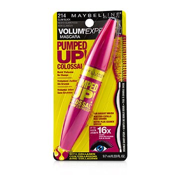 Maybelline Volum Express Pumped Up Colossal Máscara - # 214 Glam Black