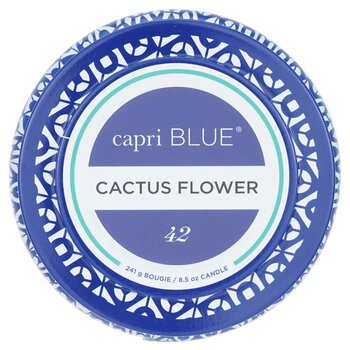 Printed Travel Tin Vela - Cactus Flower