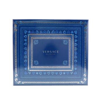 Versace Eau Fraiche Coffret: Eau De Toilette Spray 100ml + Gel de Baño & Ducha 150ml + Eau De Toilette Spray 10ml