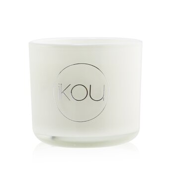 iKOU Essentials Aromatherapy Vela de Vidrio de Cera Natural - Desestresante (Lavender & Geranium) 100177