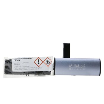Millefiori Icon Metallo Ambientador de Carro - Oxygen (Mat Case)
