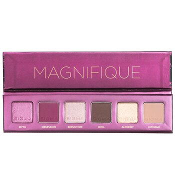 Sigma Beauty Magnifique Eyeshadow Palette (6x Eye Shadow + 1x Brush)