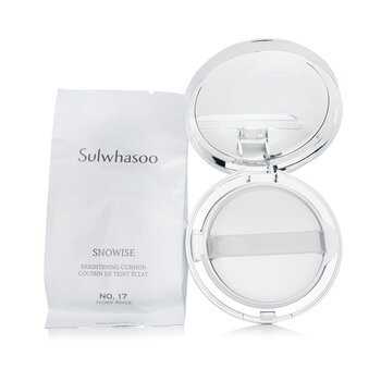 Snowise Brightening Cushion SPF50 With Extra Refill  - # No.17 Ivory Beige