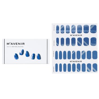 Mavenir Nail Sticker (Blue) - # Deep Shell Blue Nail