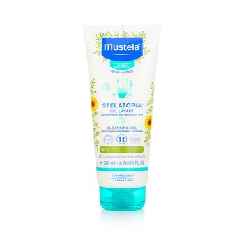 Mustela Stelatopia Cleansing Gel - For Atopic Prone Skin (Exp. Date: 04/2023)