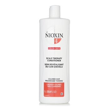 Nioxin Acondicionador Density System 4 Scalp Therapy (Cabello teñido, pérdida de cabello progresiva, cabello teñido seguro)